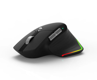 Nouvelle Souris Sans Fil Ergonomique Rechargeable Silencieuse USB Optique 7-RGB Rétroéclairée 6 Boutons avec Défilement Vertical et Rouleau Unique 2026