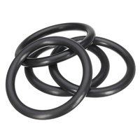 Joints toriques en caoutchouc encapsulés NWRS PFA FEP FKM Silicone PTFE, dureté 20-90 Shore A, OEM disponible