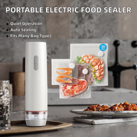 Mini Scelleuse Sous Vide Portable Rechargeable, Machine de Conservation des Aliments Automatique, Électrique, Silencieuse, pour Usage Domestique