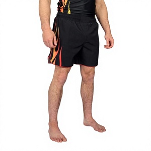 Pantalones Cortos Deportivos de Malla para Hombre con Logotipo Personalizado, Tejido Elástico de Secado Rápido, Color y Talla Personalizables - Product Image 1