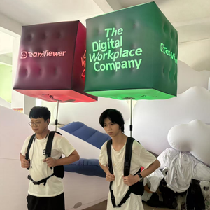 <span class=keywords><strong>Ballon</strong></span> publicitaire géant gonflable Rubik's <span class=keywords><strong>Cube</strong></span> sur mesure pour événement extérieur - Product Image 6