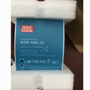 Fuente de Alimentación Meanwell <span class=keywords><strong>NDR</strong></span>-480-48 de 480 Vatios, 48V 10Amp, CA a CC, 220Vac, para Riel DIN, 48V 10A con Alto Rendimiento de 480W, <span class=keywords><strong>ndr</strong></span> 48048 - Product Image 5