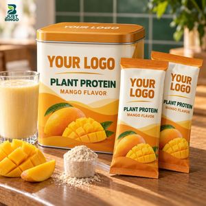 Producción de Proteína Halal al por Mayor con Marca Privada, Sabor Personalizado y Empaque Impreso, de una Fábrica con Certificación HACCP - Product Image 1