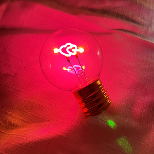Lampadina LED a Filamento Hello Decoration A70 Moderna in Plastica, Ricaricabile USB 5V, Effetto Farfalla, Durata 8-10 Ore, Attacco E40, 2700K CRI 80 - Product Image 4