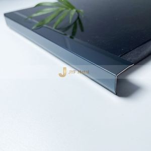 EX489 Metal Ceramic <b>Tile</b> Trim Modern <b>Mirror</b> Stainless Steel L Shape Decorative Line Factory Supply - Product Image 3