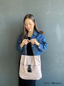 Women's Grid Nylon Tote <b>Bag</b> with <b>Buckle</b>, Lightweight Shoulder Purse Multi-color - Product Image 5