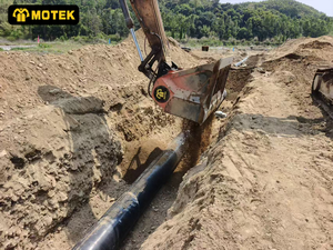 Bécher de criblage <span class=keywords><strong>MOTEK</strong></span> pour excavatrice de 30-45 tonnes, modèle pour le concassage du charbon - Product Image 4