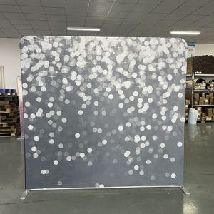 10ft 8ft thẳng Chất lượng cao căng thẳng vải Backdrop triển lãm thương mại hiển thị đứng Booth Banner - Product Image 5