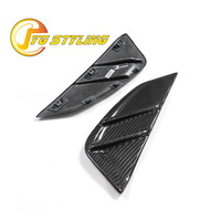 Couvre-aération de garde-boue en fibre de carbone sèche style MP G80 G82 pour BMW M3 M4 2021-ON, kits de carrosserie de remplacement pour grilles latérales en carbone M Performance
