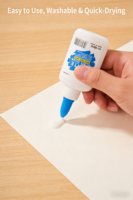 Colle liquide transparente professionnelle pour bricolage, idéale pour les ornements faits main, colle époxy transparente pour artisanat et scellement.
