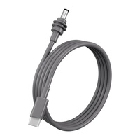Adaptateur USB C vers DC5521 100W, câble d'alimentation extérieur pour Starlink Mini, cordon d'alimentation étanche IP67