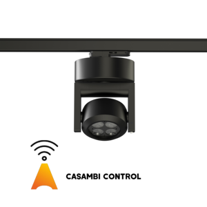 Elektrische motorisierte LED COB Schienenstrahler 15-60° Abstrahlwinkel Fernbedienung Dimmbar CCT Einstellbar Hoher CRI 95 für Museen Galerien - Product Image 3