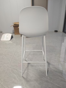 Meubles modernes en PPshell avec pieds en acier inoxydable 304, chaises et tabourets <span class=keywords><strong>de</strong></span> <span class=keywords><strong>bar</strong></span> pour salle à manger, bureau à domicile, cuisine - Product Image 2