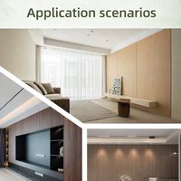 Panneau mural en fibre de bois de bambou écologique, classe B1, revêtement intérieur stratifié PVC ignifuge pour maison et hôtel