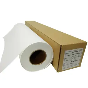 Produsen menyediakan kertas transfer sublimasi lebar kertas transfer panas pakaian kertas cetak digital