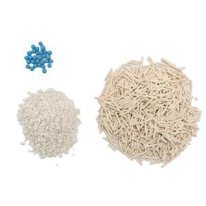 Litière pour chat en matériaux naturels biodégradables et écologiques, mélange de tofu brisé et de SAP de manioc, jetable dans les toilettes, à dissolution rapide - Product Image 4