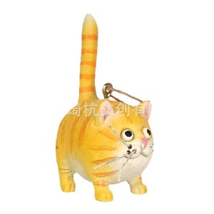 Figura de gato Qi Hang, adorno colgante para decoración del hogar, regalo de Navidad - Product Image 1