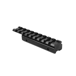 อะแดปเตอร์ยึดแบบ Dovetail อลูมิเนียม CNC ขนาด 11 มม. ถึง 20 มม. สำหรับติดตั้งอุปกรณ์ยิงแบบออปติคอล หลายช่อง รุ่น Black Precision ผลิตตามสั่งจากโรงงาน - Product Image 6
