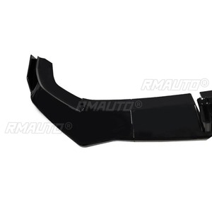 ลิ้นกันชนหน้ารถยนต์ สปอยเลอร์แบบมีครีบ  สีดำเงา  อะไหล่ตกแต่งสำหรับ Audi Q5 2022+ อุปกรณ์ตกแต่งรถยนต์ - Product Image 3
