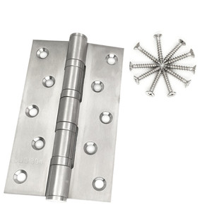 SUS-304 5 Inch Stainless Steel <b>Hinge</b> 3mm Thickened Silent Bearing For <b>Door</b> <b>Window</b> Wardrobe Solid Wood <b>Door</b> - Product Image 3