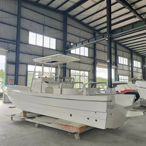 <span class=keywords><strong>Bateau</strong></span> de pêche de loisir robuste de 7 m/23 pi - Coque en fibre de verre, croiseur à moteur à grande vitesse pour l'<span class=keywords><strong>eau</strong></span> <span class=keywords><strong>salée</strong></span> - Product Image 1