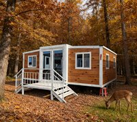 Bungalow préfabriqué de luxe |   Petite maison préfabriquée + logements portables, maison personnalisée pour l'Europe du Nord