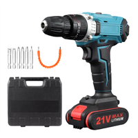 Perceuse sans fil professionnelle à double vitesse 20v Li-Ion 60nm Premium Outils électriques