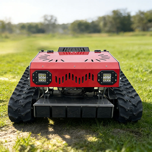 Cortadora de césped todoterreno con aprobación CE EPA, máquina autopropulsada con orugas, robot cortacésped con control remoto para jardín - Product Image 6