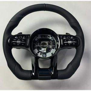 <span class=keywords><strong>พวงมาลัย</strong></span>สปอร์ตหนังแท้สีขาวสำหรับ Mercedes Benz W204/W205/W206/W211/W212/W176/W213/C117/<span class=keywords><strong>W124</strong></span>/W177/W221/W222/S63 AMG - Product Image 5