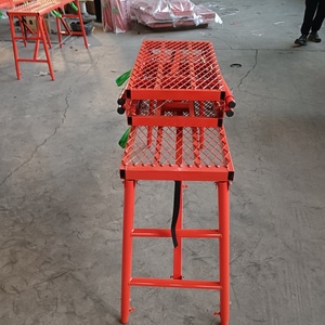 Échelle pliante en acier robuste de 1,5 m de haut, design moderne, <span class=keywords><strong>échafaudage</strong></span> <span class=keywords><strong>professionnel</strong></span> avec capacité de charge de 100 à 500 kg - Product Image 6