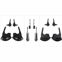 Ailette de refroidissement en aluminium CNC pour disque de frein BMW S1000XR 2020-2025, déflecteur de dissipation thermique noir et blanc avec hydrographie