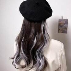 Nastro crema capelli umani extension bagnato con capelli lunghi ponte pezzo pezzo - Product Image 1