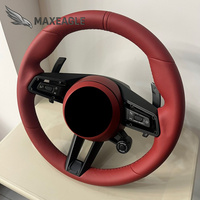 Volant en cuir pleine fleur durable avec bouton de mode de conduite pour Porsche 991 9912 911 992 987 986 Cayenne 958 Panamera 970 971 718