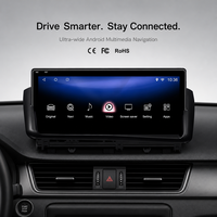 CARSOUL Layar Sentuh IPS 10.25 Inci Wireless CarPlay Android Auto Pemutar Multimedia Mobil GPS Navigasi Head Unit 1280*480
