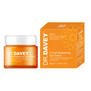 DR.DAVEY C-Push Crème Gel Éclaircissante Vitamine C Extrait de Banane Atténue les Taches Brunes Anti-Âge Hydratante Crème Visage 50ml - Product Image 1