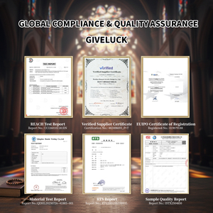 Colgante Esmaltado de San Pedro Apóstol, Latón con Oro de 18K, Regalo Católico para Ceremonia de Iniciación de Adultos (RCIA), Joyería Llaves <span class=keywords><strong>del</strong></span> <span class=keywords><strong>Cielo</strong></span> - Product Image 6