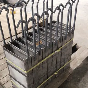 Metal galvanik endüstrisi için Round yuvarlak titanyum örgü anot sepeti