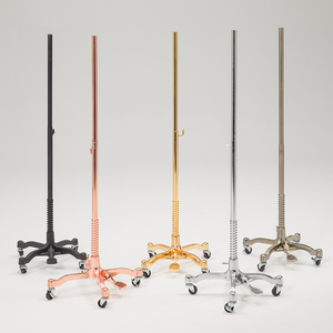 Soporte triangular de metal Base redonda Placa cuadrada acrílica Rueda universal <span class=keywords><strong>Dibujo</strong></span> Varilla recta - Product Image 4