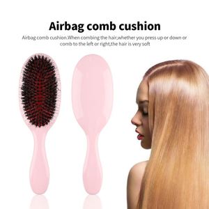 Wholesale Price List Boar Bristle Detangling Hair <b>Brush</b> Deep Cleansing Air Cushion Massage Comb Global Shipping Standard - Product Image 6