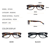 Dernières montures de lunettes optiques multifocales progressives et optimales de conception à la mode Lunettes de lecture de qualité supérieure