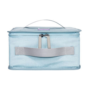Bolsa de Pañales Aislada Multifuncional Portátil con Calefacción, de Poliéster y Película de Aluminio, Color Rosa y Azul, 22*16*11CM, con USB, de Vietnam - Product Image 1