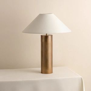 Table Lamp E27 Led Bulb Base Simple Design For Bedroom Living Room <b>Decorative</b> <b>Lighting</b> - Product Image 2