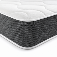 Matelas en mousse à mémoire de forme compressé sous vide pour hôtels, disponible en tailles Twin, Queen et King, idéal pour les chambres d'hôtel et les projets hôteliers