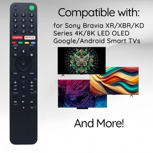Télécommande vocale de remplacement RMF-TX500P avec code fixe pour téléviseurs intelligents <span class=keywords><strong>Bravia</strong></span> XR/XBR/<span class=keywords><strong>KD</strong></span> Series 4K/8K LED/OLED - Product Image 3