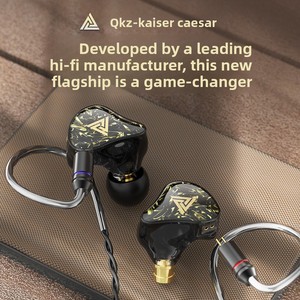 Audífonos Intrauditivos QKZ <span class=keywords><strong>Kaiser</strong></span>, Nuevo Modelo, Controlador Dinámico Impreso en 3D, Bajos Profundos, Música HIFI, Cable de 1.2m para Teléfonos Inteligentes - Product Image 3