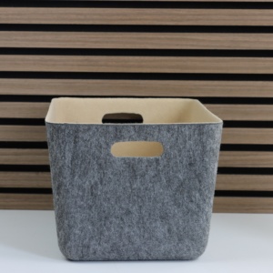 Vente en gros Ajouter Logo Couleur Choisissez Feutre Moule Bin Accueil Organisateur de Stockage - Product Image 5