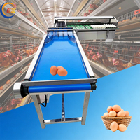 Trieuse d'œufs en acier inoxydable avec convoyeur à bande, classificateur multi-gamme pour la transformation de poulet, canard et volailles