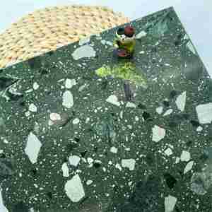 Tamaño y espesor personalizados, estilo moderno, transmisión de luz, losa de terrazo, suelo de terrazo artificial - Product Image 4