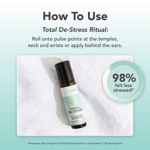 Huile essentielle en roll-on 10 ml pour soulager le <span class=keywords><strong>stress</strong></span>, les maux de tête, aromathérapie, roll-on avec huile pure à 100% de rose, de géranium, de muscade et d'orange - Product Image 3