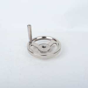 Nouvelle conception, volant pliable en acier inoxydable à trois branches pour machine-outil de fraisage en acier 304 robuste, outil solide pour tour - Product Image 4